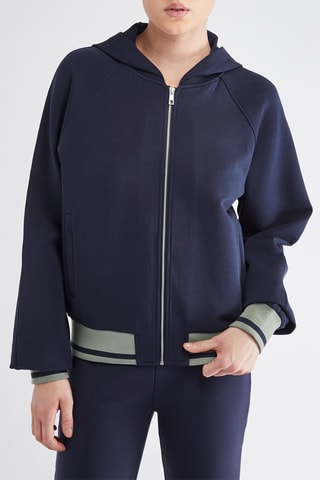 Veste à capuche - Bleu marine