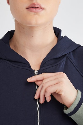 Veste à capuche - Bleu marine