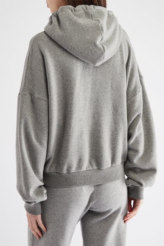 Sweat à capuche - Gris foncé chiné