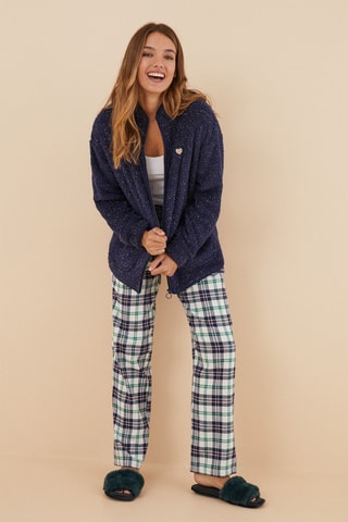 Sweat polaire - Bleu marine