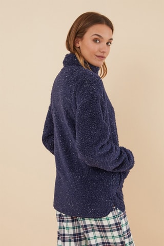 Sweat polaire - Bleu marine