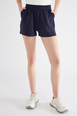 Short taille haute - Bleu marine
