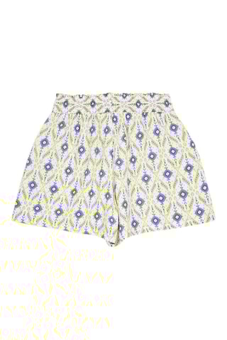 Short taille haute - Blanc