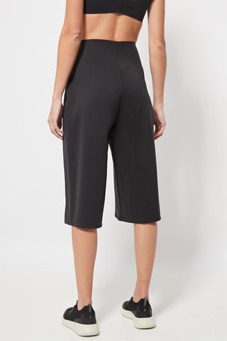 Bermuda taille haute Noir