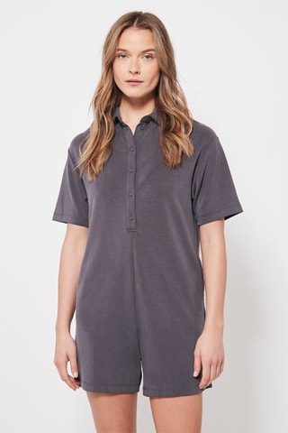 Combishort Gris foncé