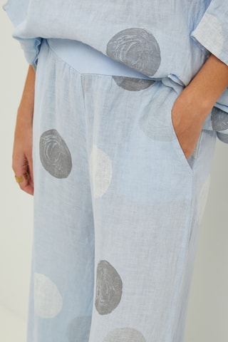 100% Linnen Broek - Hemelsblauw