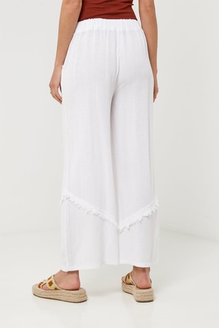 Linnen Broek - Wit