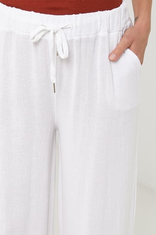 Linnen Broek - Wit