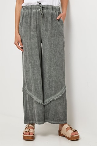 Linnen Broek - Kaki