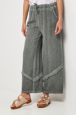 Linnen Broek - Kaki