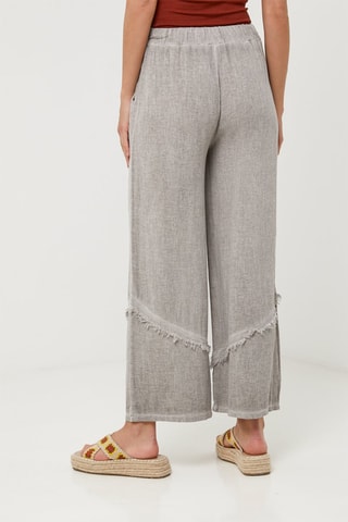 Linnen Broek - Taupe