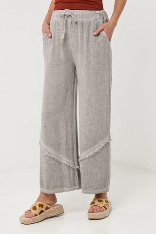 Linnen Broek - Taupe