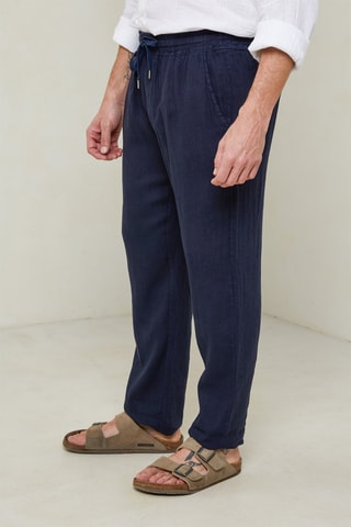 Rechte Broek - Marineblauw