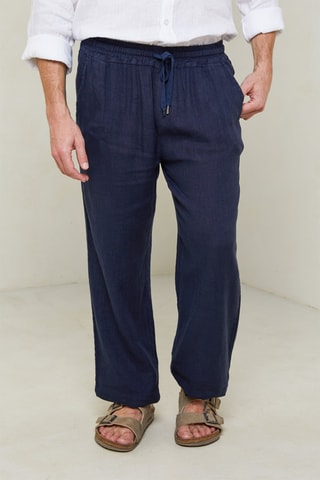 Wijde Broek - Marineblauw