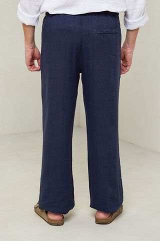 Wijde Broek - Marineblauw