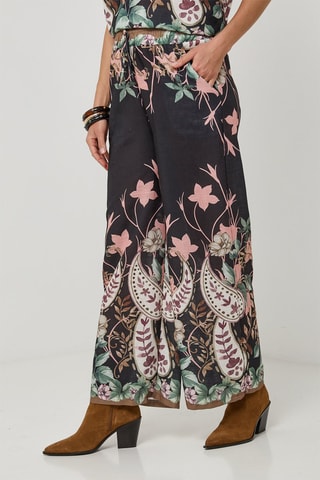 Linnen Broek - Zwart