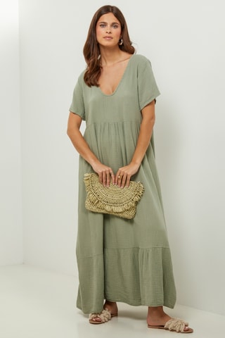 Vestido - Caqui