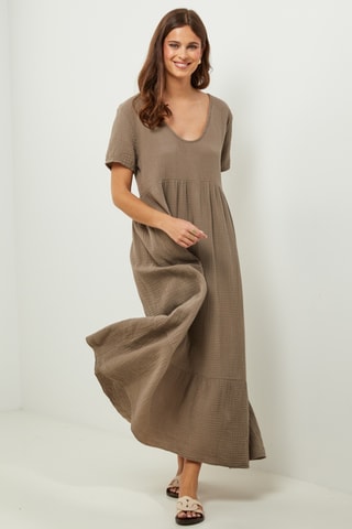 Jurk - Taupe