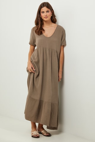 Jurk - Taupe