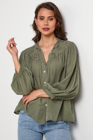Blouse - Kaki