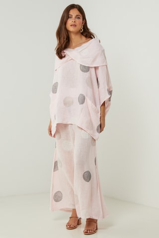100% Linnen Tuniek - Roze