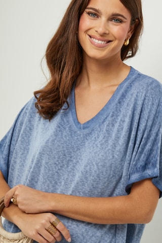 T-shirt oversize - Indigo