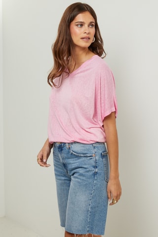 T-shirt oversize - Rosa