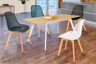 4 chaises Maëlle - 54 x 86 x 56 cm