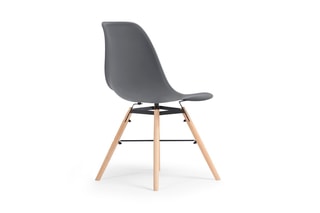 2 chaises Arkken - Pieds en hêtre - 46 x 45 x 81,5 cm