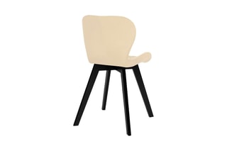 4 chaises en bois et hévéa Daisy - 50 x 79 x 47,5 cm