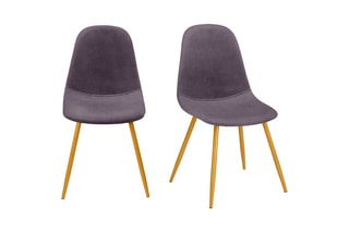 2 chaises Sofia - 43 x 86 x 54 cm