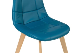 4 chaises Rafaela - Pieds en hêtre - 47 x 86 x 55 cm