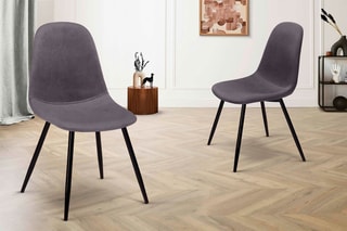 2 chaises Sofia - 43 x 86 x 54 cm
