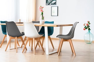 6 chaises Suedia - 49 x 81,5 x 56 cm