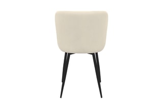 4 chaises Taylor - 49 x 81,5 x 56 cm - Revêtement en velours