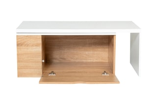 Table basse rotative Lizzi - 146,5/100 x 48 x 40 cm