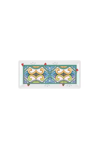 Travessa de serviço em cerâmica - 35 x 16 cm