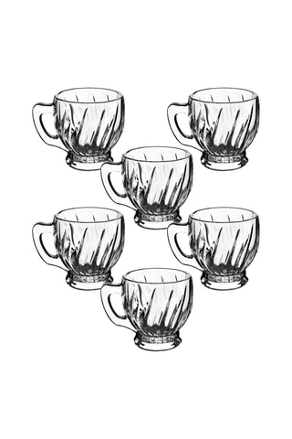 6 chávenas de café - 110 ml