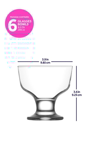 6 copos - 28,5 cl