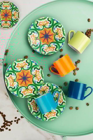 Serviço de café em porcelana 4 pessoas