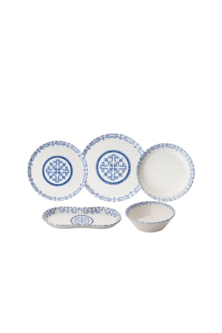 Serviço de mesa de cerâmica - 27 peças
