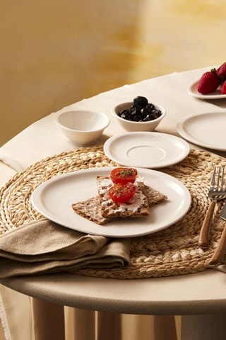 Serviço de pequeno-almoço de porcelana - 26 peças