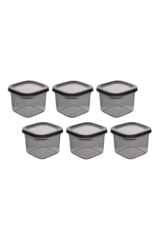 6 caixas de conservação em plástico sem BPA - 55 cl
