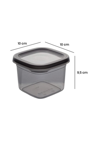 6 caixas de conservação em plástico sem BPA - 55 cl