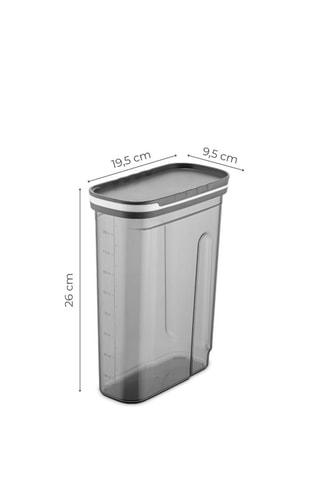 4 caixas de conservação em plástico sem BPA - 270 cl
