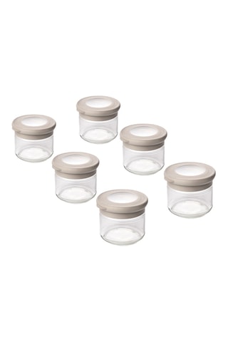 6 caixas de vidro borossilicato - 300 ml