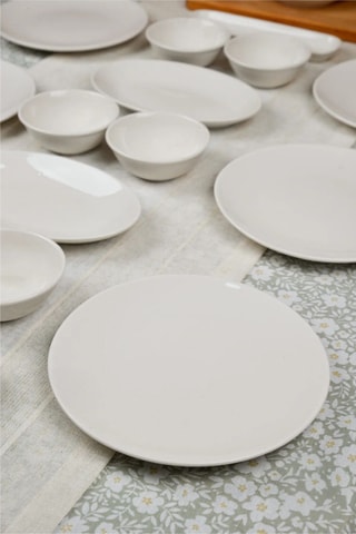 Serviço de pequeno-almoço em porcelana - 16 peças