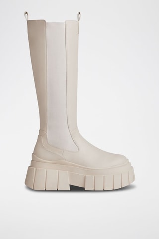 Botas com plataforma Cru
