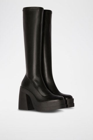Botas com plataforma - Preto