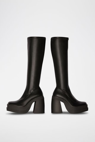 Botas com plataforma - Preto